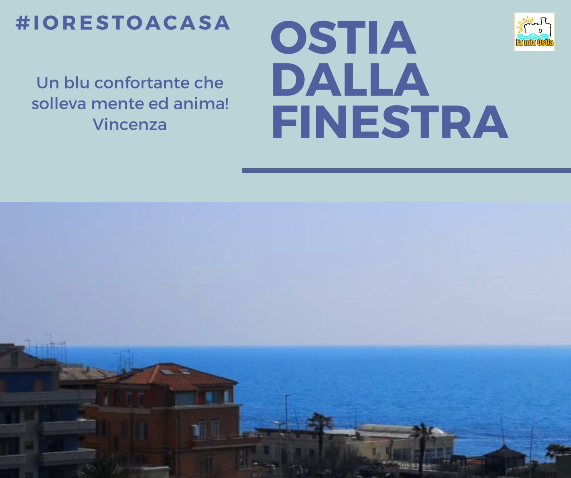 Ostia dalla finestra: mese di marzo